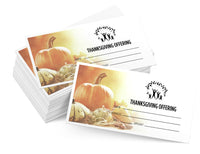 Holiday Themed Tithing Envelopes Thanksgiving
