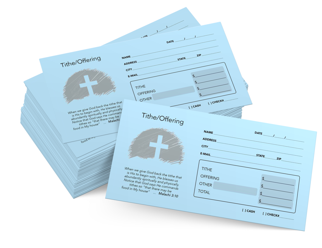Methodist Envelope Church Envelopes | Offering & Tithing Envelope Printing