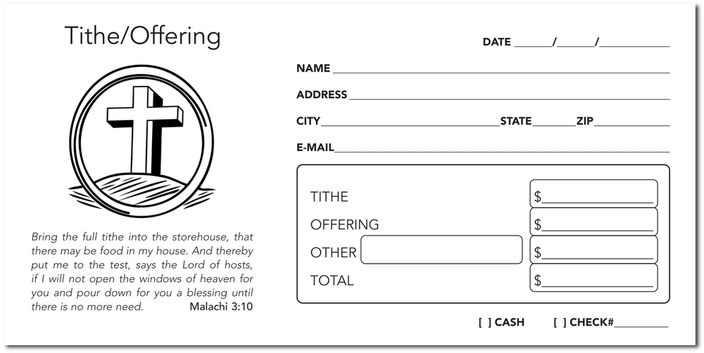 01 001 Tithe Offering