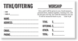 Church Envelopes White
