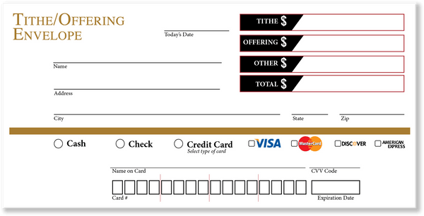 01 010 Tithe Offering