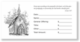 Church Offering Envelopes