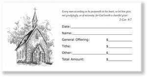 Church Offering Envelopes