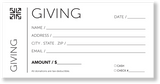 Church Giving Envelopes for Tithing