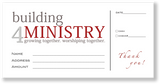 Building Fund Offering Envelopes