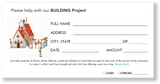 Building Fund Tithe Envelopes
