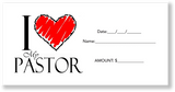 Love Your Pastor Offering Envelope