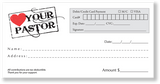 Church Envelope Love Your Pastor
