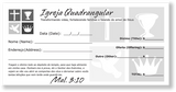 Portuguese Offering Envelopes