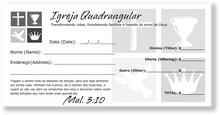 Portuguese Offering Envelopes