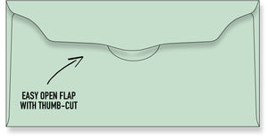Blank Offering Envelope Green